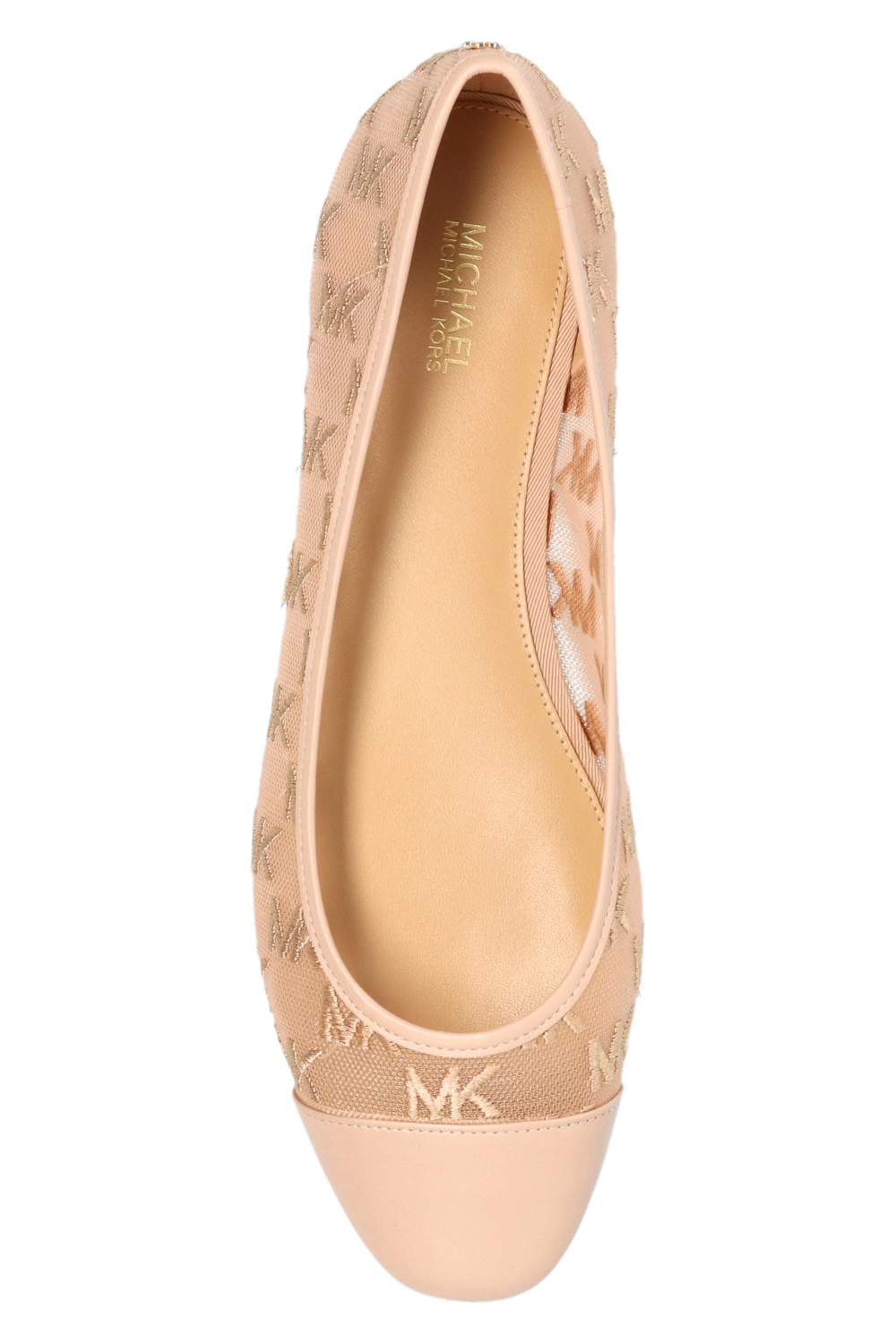 Michael kors logo on sale flats